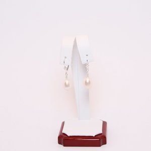 Sterling Silver 925 Freshwater Cultured Pearl Earrings